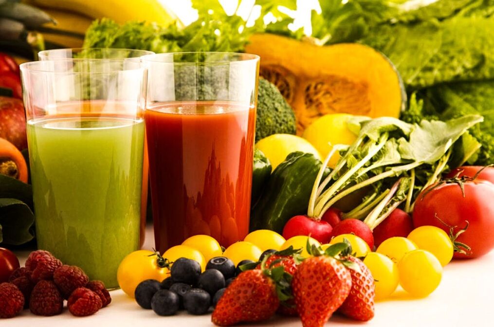 Χυμοί λαχανικών και φρούτων για απώλεια βάρους
