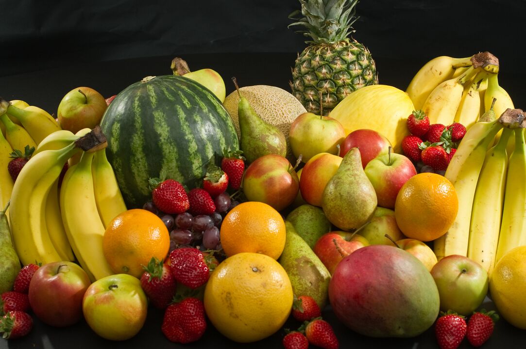 Τα φρούτα είναι φορείς συμπλεγμάτων βιταμινών