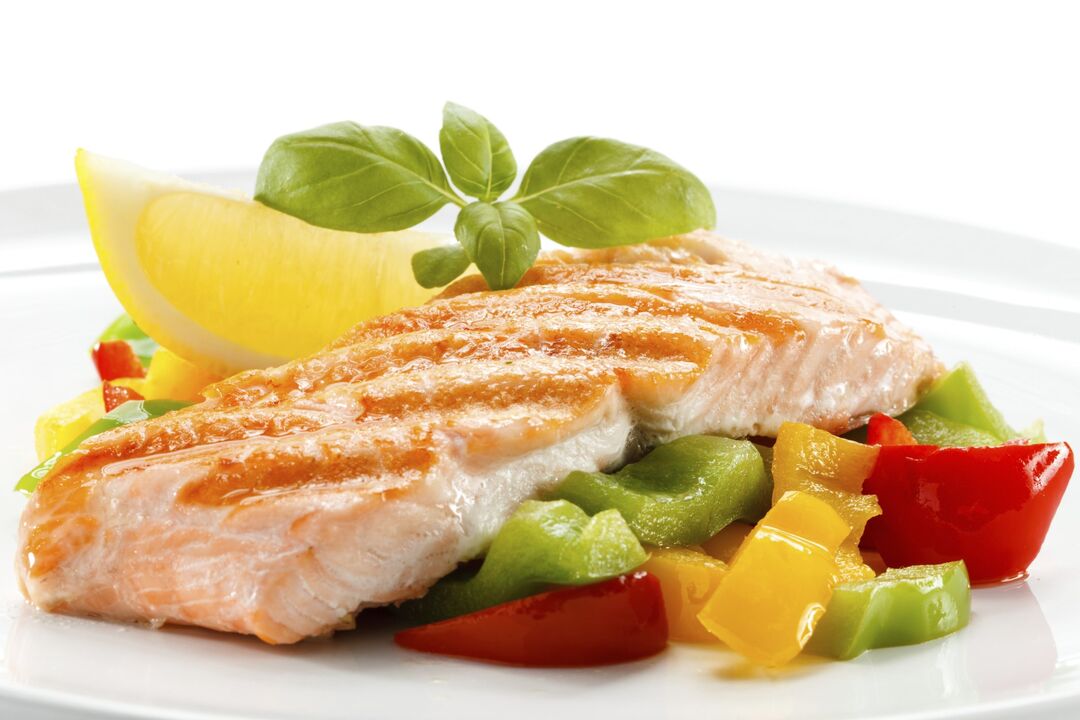 Ψάρι στον ατμό ή ψητό σε δίαιτα υψηλής πρωτεΐνης